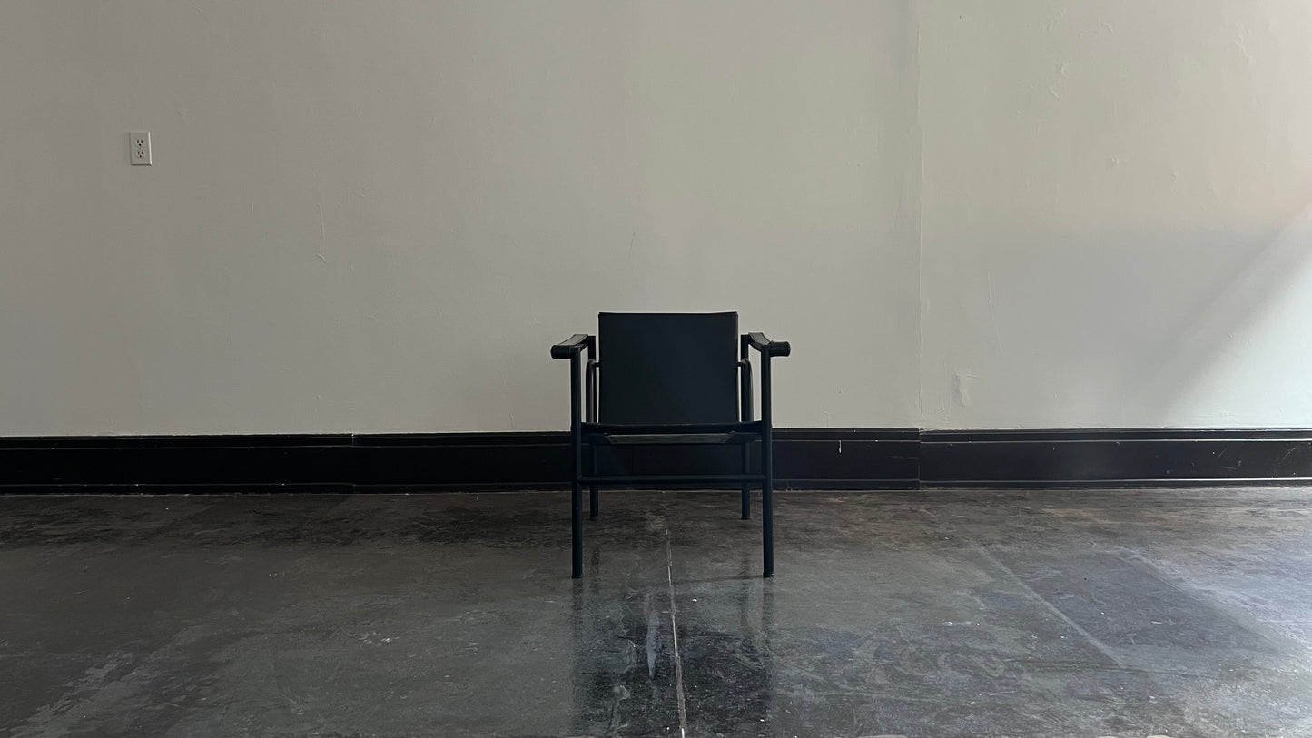 LC1 Chairs by Le Corbusier, Pierre Jeanneret, and Charlotte Perriand for Cassina (Pair)