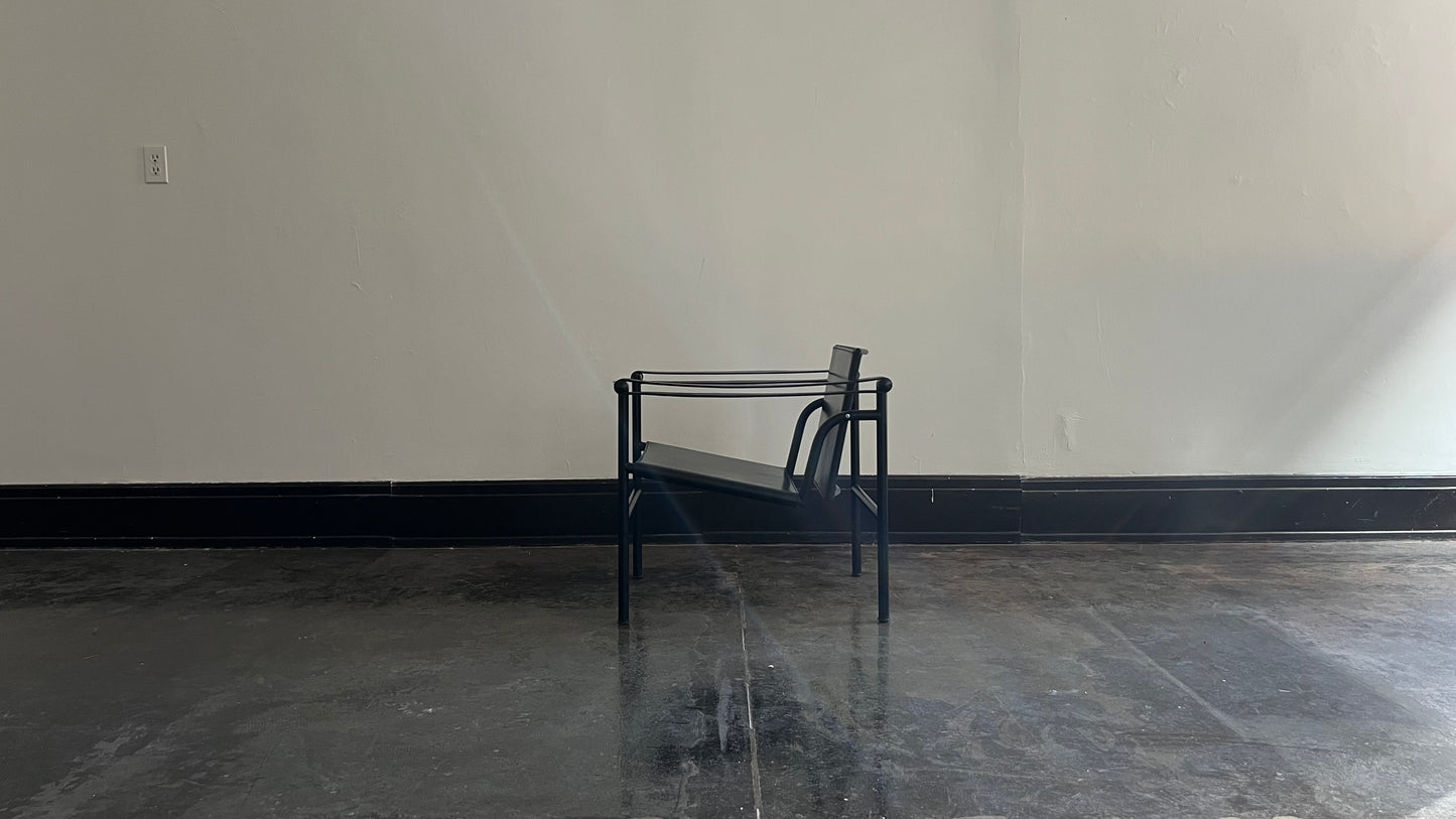 LC1 Chairs by Le Corbusier, Pierre Jeanneret, and Charlotte Perriand for Cassina (Pair)