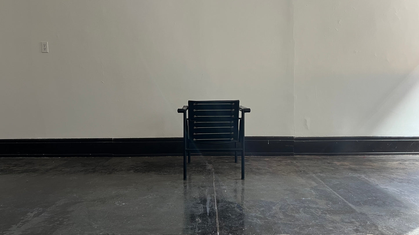 LC1 Chairs by Le Corbusier, Pierre Jeanneret, and Charlotte Perriand for Cassina (Pair)