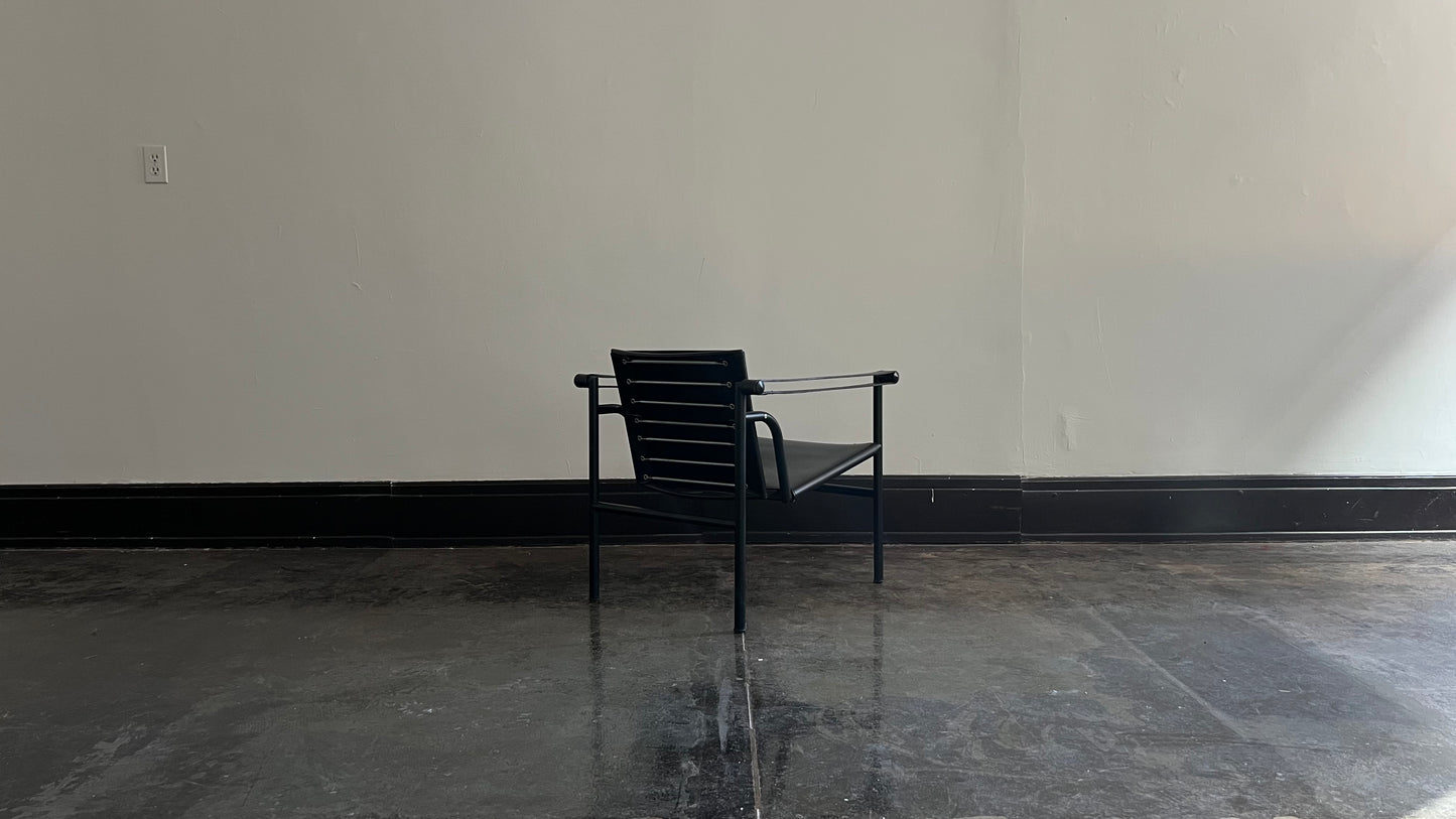 LC1 Chairs by Le Corbusier, Pierre Jeanneret, and Charlotte Perriand for Cassina (Pair)