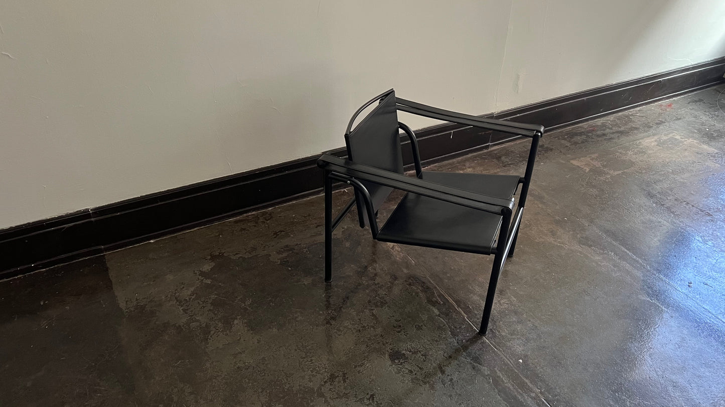 LC1 Chairs by Le Corbusier, Pierre Jeanneret, and Charlotte Perriand for Cassina (Pair)