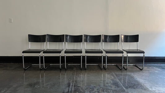 S43 Dining Chairs by Mart Stam for Thonet (set of 6)