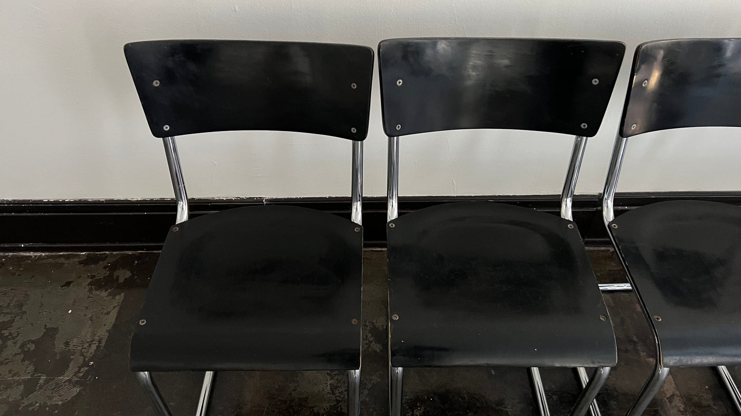 S43 Dining Chairs by Mart Stam for Thonet (set of 6)