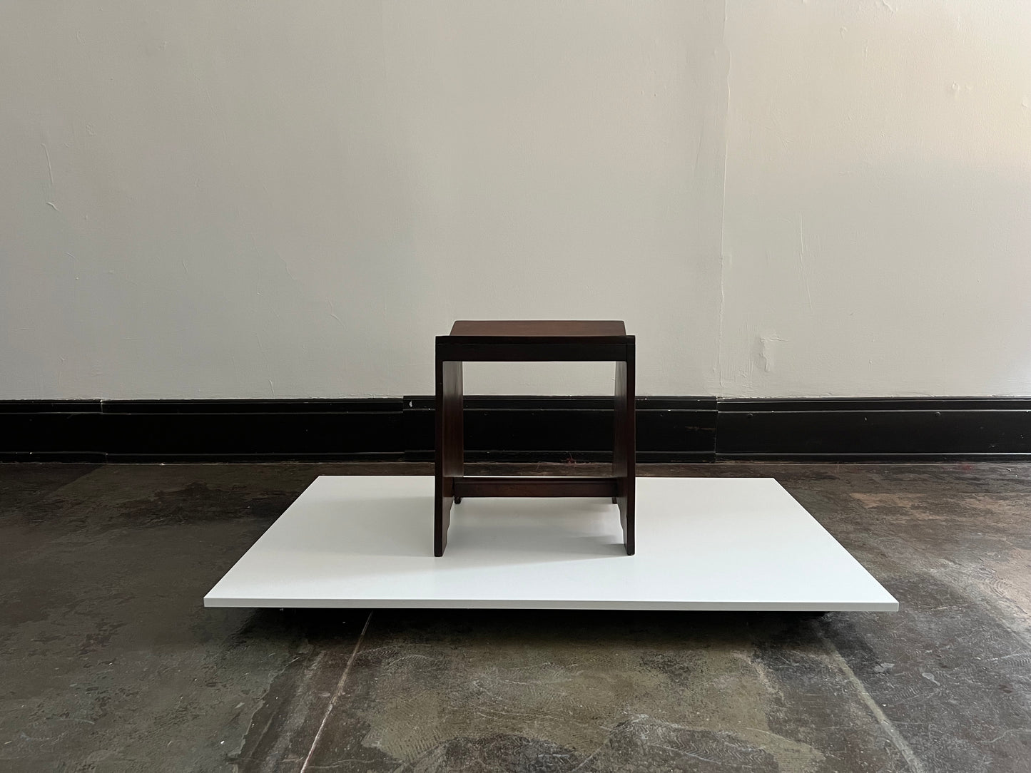 Sewing Stool by Pierre Jeanneret designed for City of Chandigarh