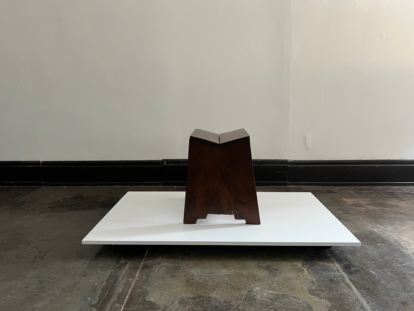 Sewing Stool by Pierre Jeanneret designed for City of Chandigarh