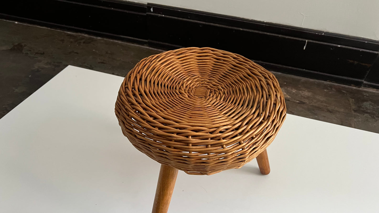 Tripod Stool attributed to Tony Paul