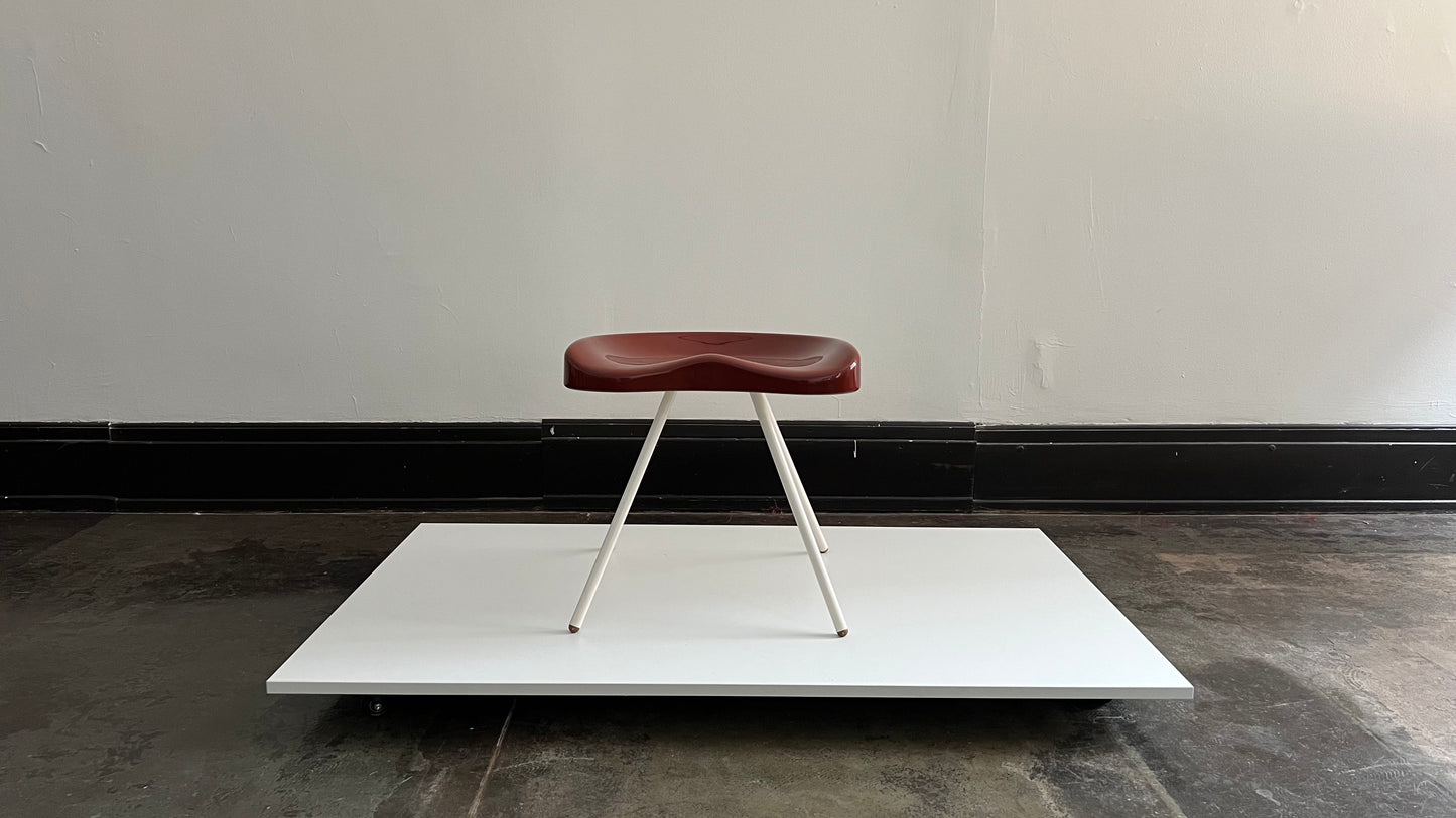 Prouvé Raw Tabouret 307 Stool by Jean Prouvé and G Star Raw for Vitra