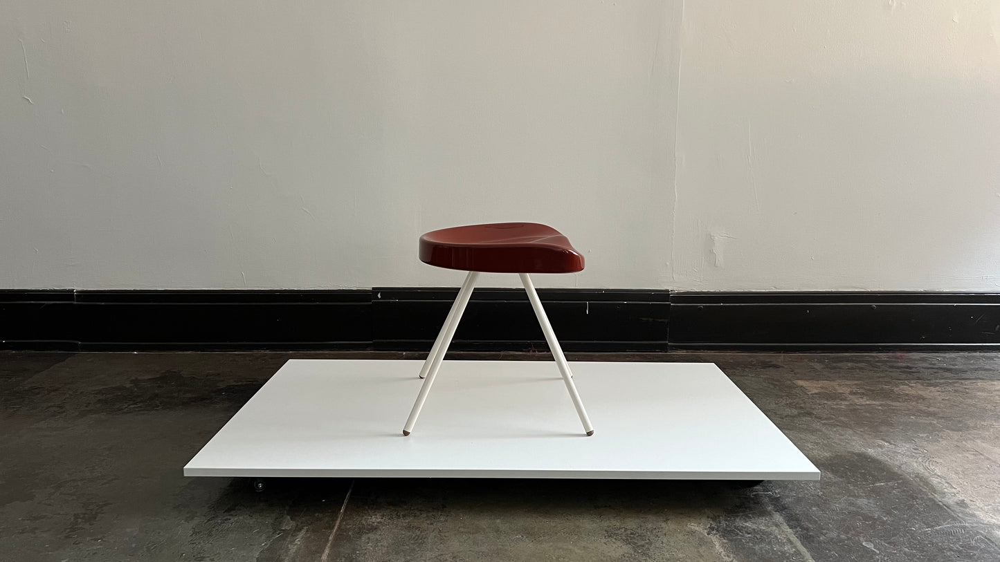 Prouvé Raw Tabouret 307 Stool by Jean Prouvé and G Star Raw for Vitra