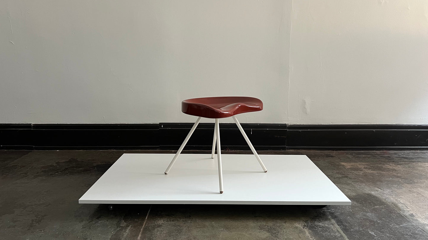 Prouvé Raw Tabouret 307 Stool by Jean Prouvé and G Star Raw for Vitra