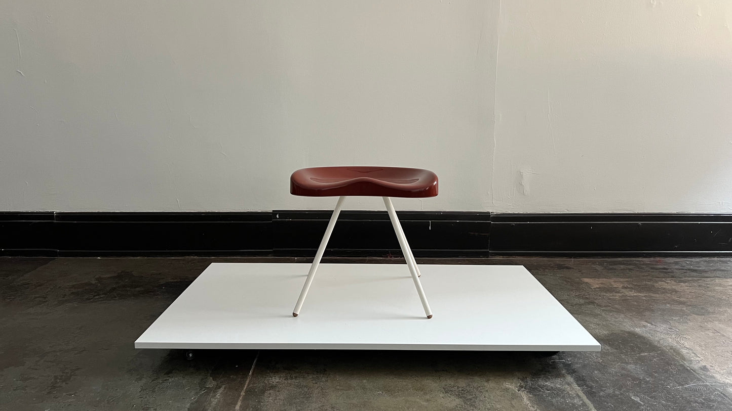 Prouvé Raw Tabouret 307 Stool by Jean Prouvé and G Star Raw for Vitra