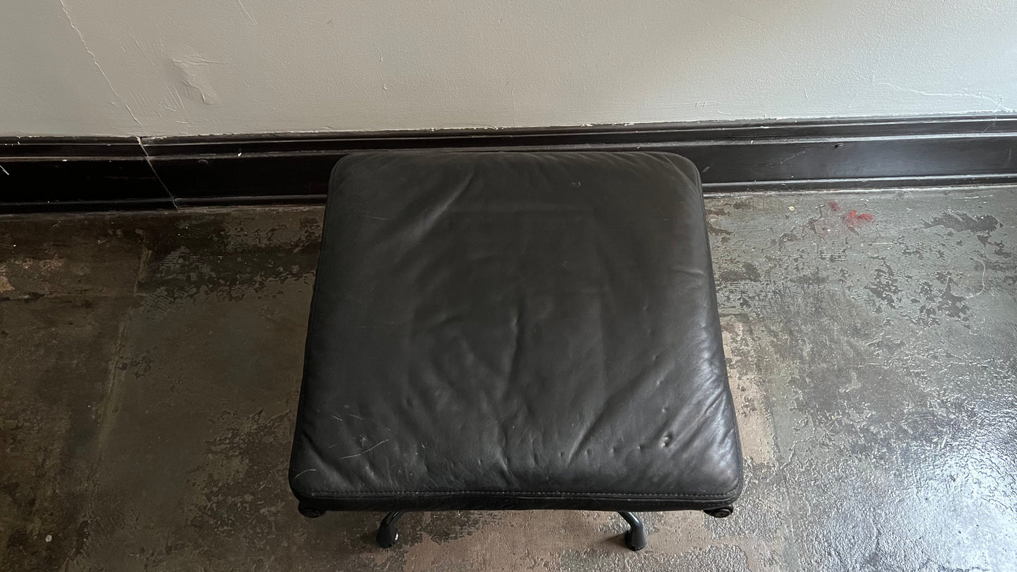 Soft Pad Lounge Chair with Ottoman by Ray and Charles Eames for Herman Miller